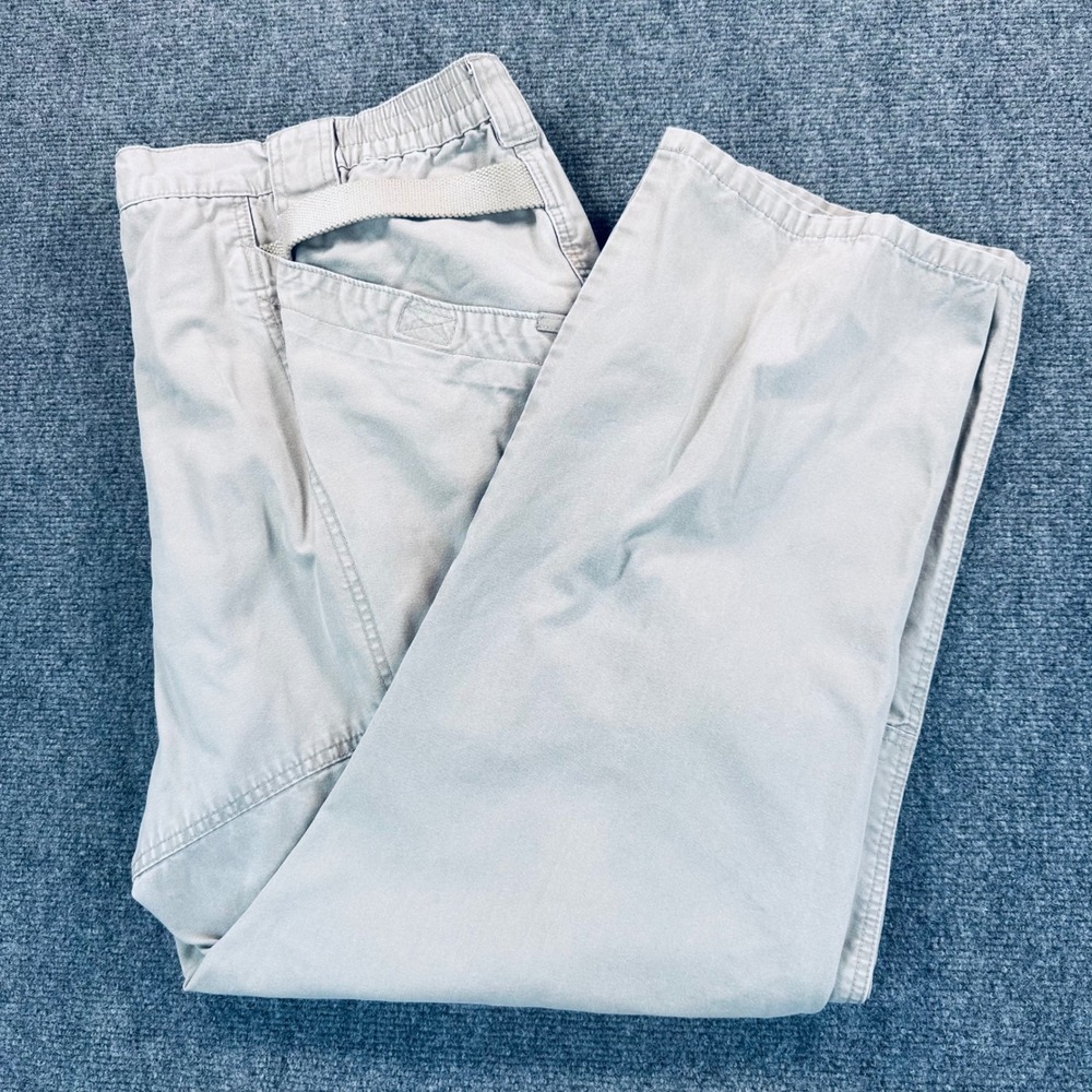 5.11 Tactical Canvas Cargo Ripstop Pants Mens 42x30 Tan Khaki Cotton Double Knee